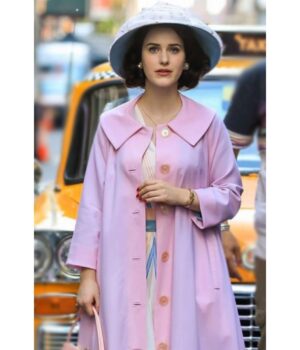  	The Marvelous Mrs. Maisel Miriam Long Light Pink Coat