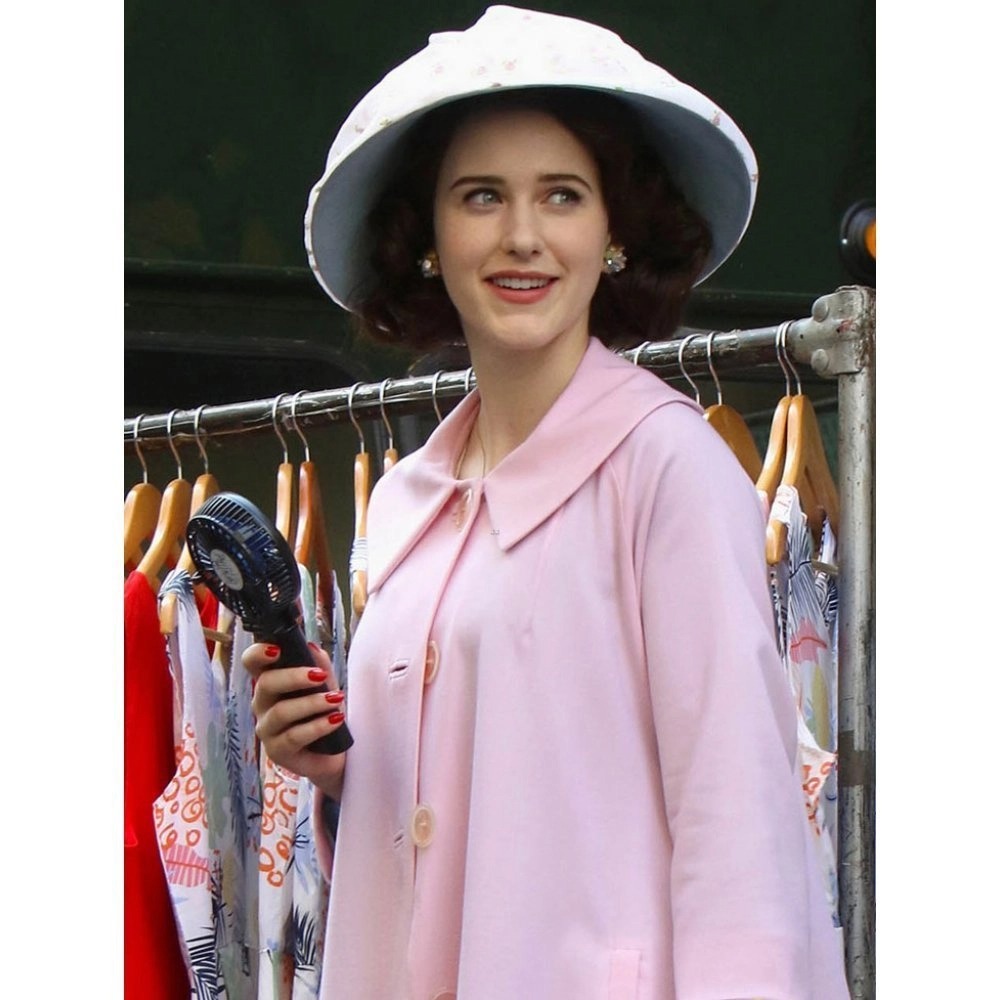 The Marvelous Mrs. Maisel Miriam Long Light Pink Coat The Marvelous Mrs. Maisel Miriam Long Light Pink Coat