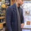  	Kevin Pearson This Is Us Season 04 Justin Blue Wool Coat