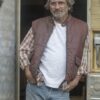  	Griffin Dunne This Is Us Nicky Pearson Brown Cotton Vest