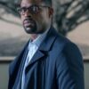  	Sterling Randall Pearson This Is Us Blue Cotton Coat