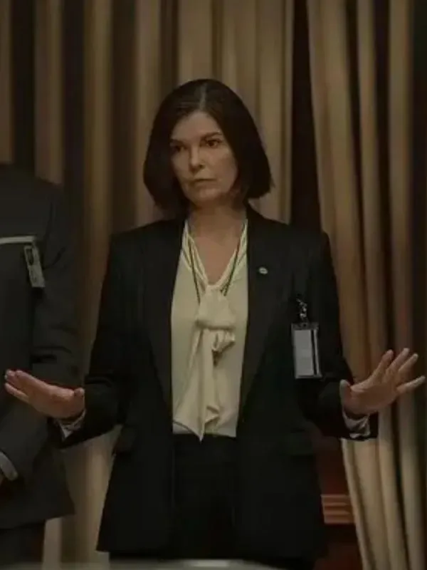The Terminal List Secretary Lorraine Hartley Black Blazer The Terminal List Secretary Lorraine Hartley Black Blazer