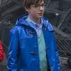  	Klaus Baudelaire A Series Of Unfortunate Events Blue Hooded Coat
