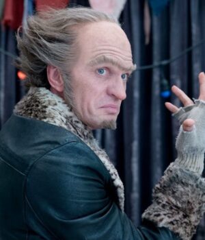  	Malina Weissman A Series Of Unfortunate Events Red Raincoat Jacket