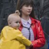  	Malina Weissman A Series Of Unfortunate Events Red Raincoat Jacket