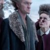  	A Series Of Unfortunate Events Count Olaf Black Fur Long Coat