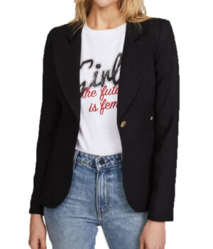  	Arrow TV Series Dinah Drake Black Blazer