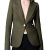  	Dinah Drake Arrow TV Series Green Blazer