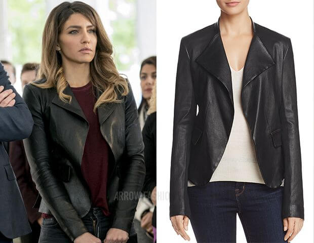 Dinah Drake Arrow TV Series Green Blazer Dinah Drake Arrow TV Series Green Blazer