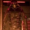  	Stephen Amell Crisis On Earth X Black Hooded Jacket
