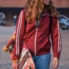  	Stranger Things S02 Max Red Track Jacket