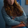 	Sadie Sink Stranger Things Grey Hoodie