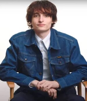  	Stranger Things S4 Mike Wheeler Blue Denim Jacket