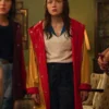  	Stranger Things Max Mayfield Red and Yellow Coat