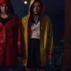  	Stranger Things Max Mayfield Red and Yellow Coat