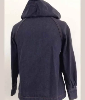  	Stranger Things Merril Brown Shearling Suede Jacket