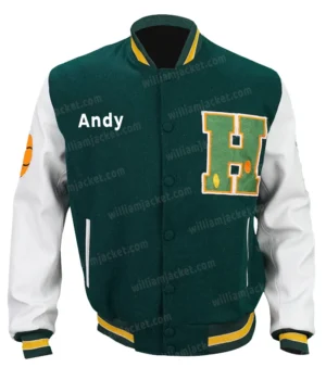  	Stranger Things S04 Andy Green Letterman Jacket