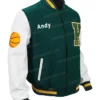  	Stranger Things S04 Andy Green Letterman Jacket