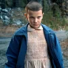  	Millie Bobby Brown Stranger Things Blue Jacket
