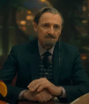  	The Umbrella Academy S02 Reginald Hargreeves Black Blazer