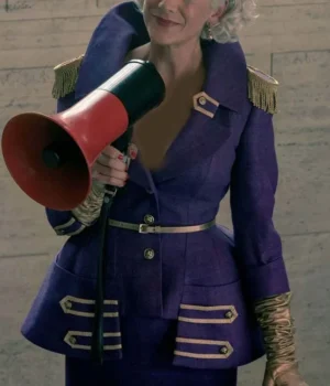  	The Umbrella Academy S02 The Handler Purple Blazer