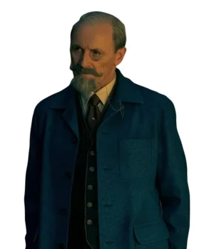  	The Umbrella Academy Reginald Hargreeves Blue Coat