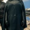  	Allison Hargreeves Umbrella Academy Black Coat
