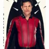  	The Umbrella Academy Alphonso Red Leather Jacket