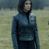  	The Umbrella Academy Lila Pitts S02 Black Leather Jacket