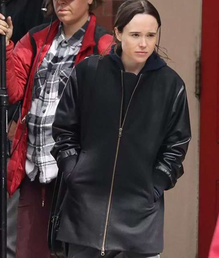 The Umbrella Academy Vanya Hargreeves Black Fleece Jacket The Umbrella Academy Vanya Hargreeves Black Fleece Jacket