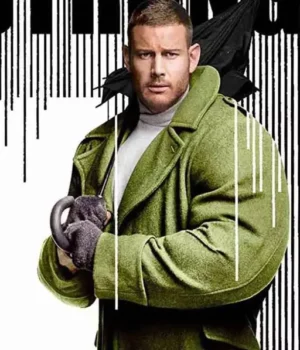  	The Umbrella Academy Tom Hopper Wool Green Coat