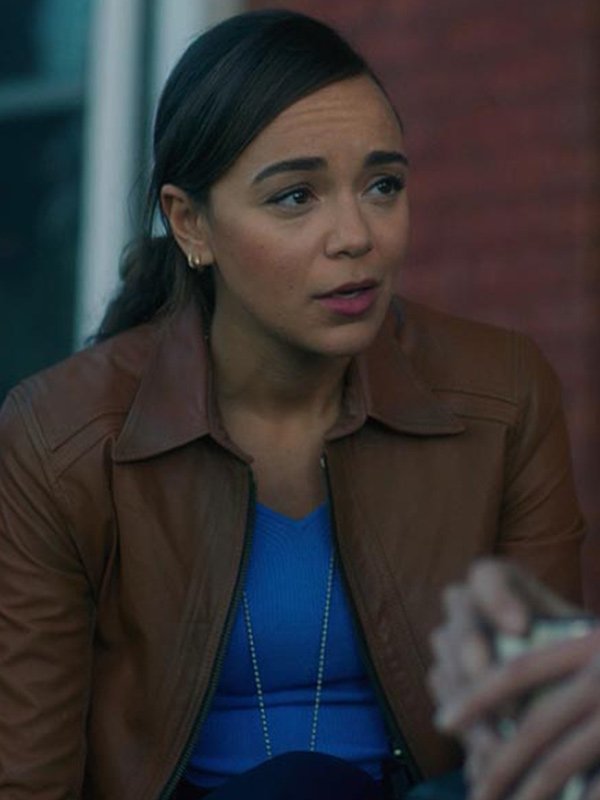 The Umbrella Academy Detective Eudora Patch Brown Jacket The Umbrella Academy Detective Eudora Patch Brown Jacket