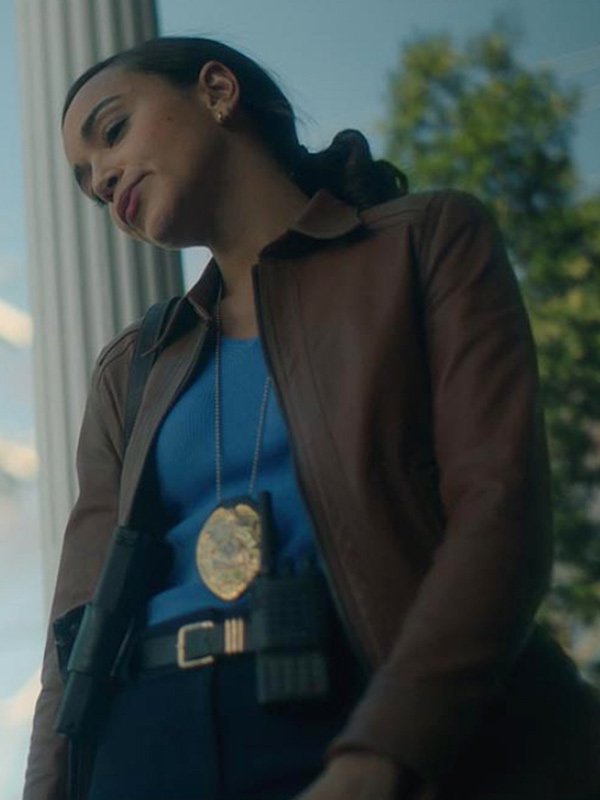 The Umbrella Academy Detective Eudora Patch Brown Jacket The Umbrella Academy Detective Eudora Patch Brown Jacket