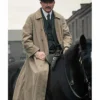  	Peaky Blinders Inspector Chester Campbell Long Coat