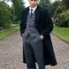  	Finn Cole Peaky Blinders Michael Gray Long Black Coat