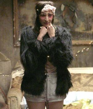  	Nairobi Money Heist Fur Jacket