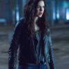 Conor Leslie Titans Donna Troy Black Leather Jacket Conor Leslie Titans Donna Troy Black Leather Jacket