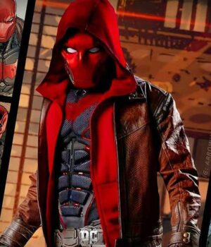  	Jason Todd Titans Leather Jacket