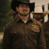  	Yellowstone S05 Dutton Ranch Brown Shirt