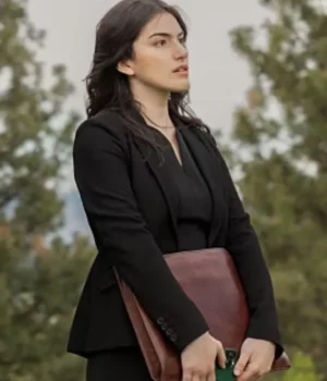  	Clara Brewer Yellowstone S05 Black Blazer