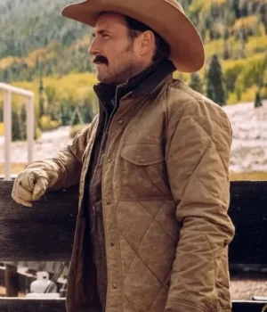  	John Dutton Yellowstone S05 Quilted Jacket