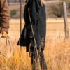 Yellowstone Piper Perabo Season 4 Cotton Black Long Coat Yellowstone Piper Perabo Season 4 Cotton Black Long Coat