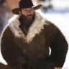  	Yellowstone Origin 1883 James Dutton Brown Fur Coat