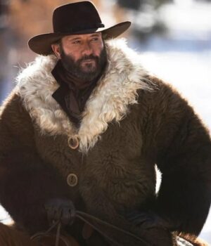  	Yellowstone Origin 1883 James Dutton Brown Fur Coat