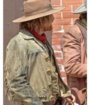  	Yellowstone Origin 1883 Ennis Fringe Suede Leather Jacket