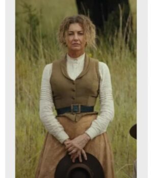  	Yellowstone Origin 1883 Margaret Dutton Brown Vest