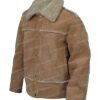  	Ryan Bingham Yellowstone S04 Shearling Fur Suede Leather Jacket