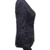  	Kelly Reilly Yellowstone Women Single Breasted Grey Blazer