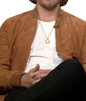  	Luke Grimes Yellow-stone Kayce Brown Bomber Jacket