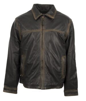  	Yellowstone Eric McGraw Ranch Wear Leather Jacket